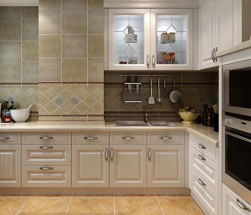 Cbmmart Solid Wood Pine Kitchen Storage Cabinet Kitchen Furniture Unit in China