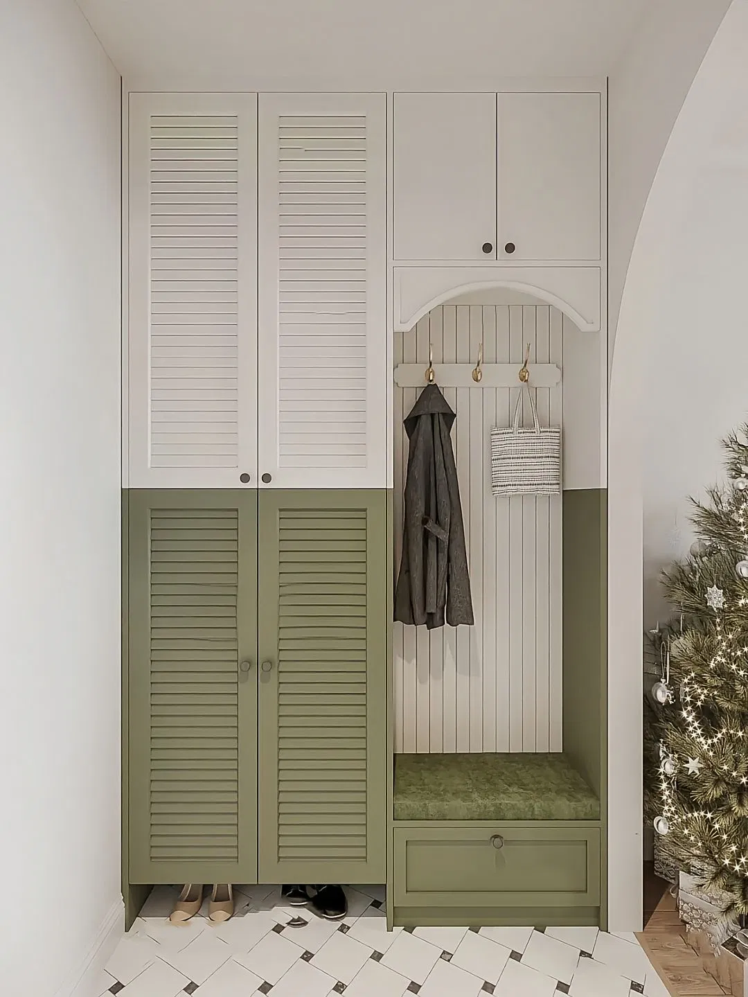 Shoe Cabinet Detail 4