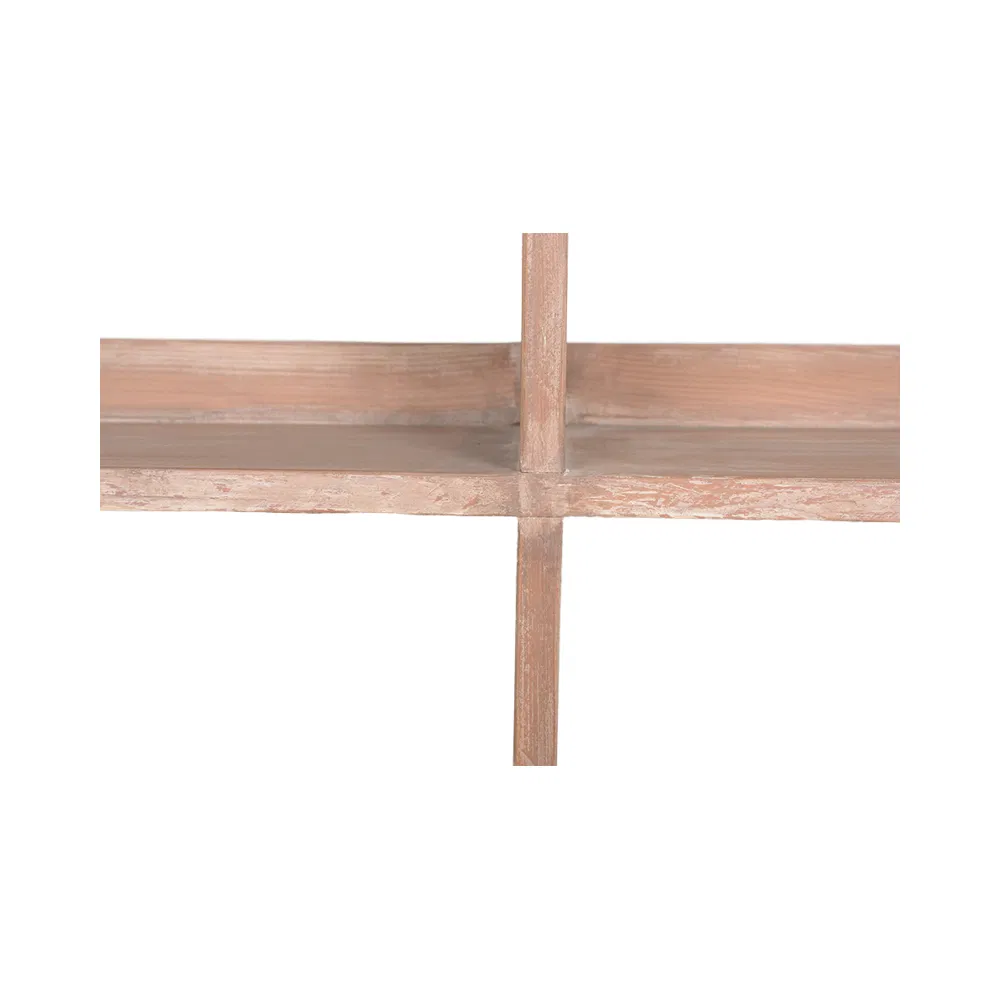 Rustic Solid Wood Console Table for Entryway and Living Room