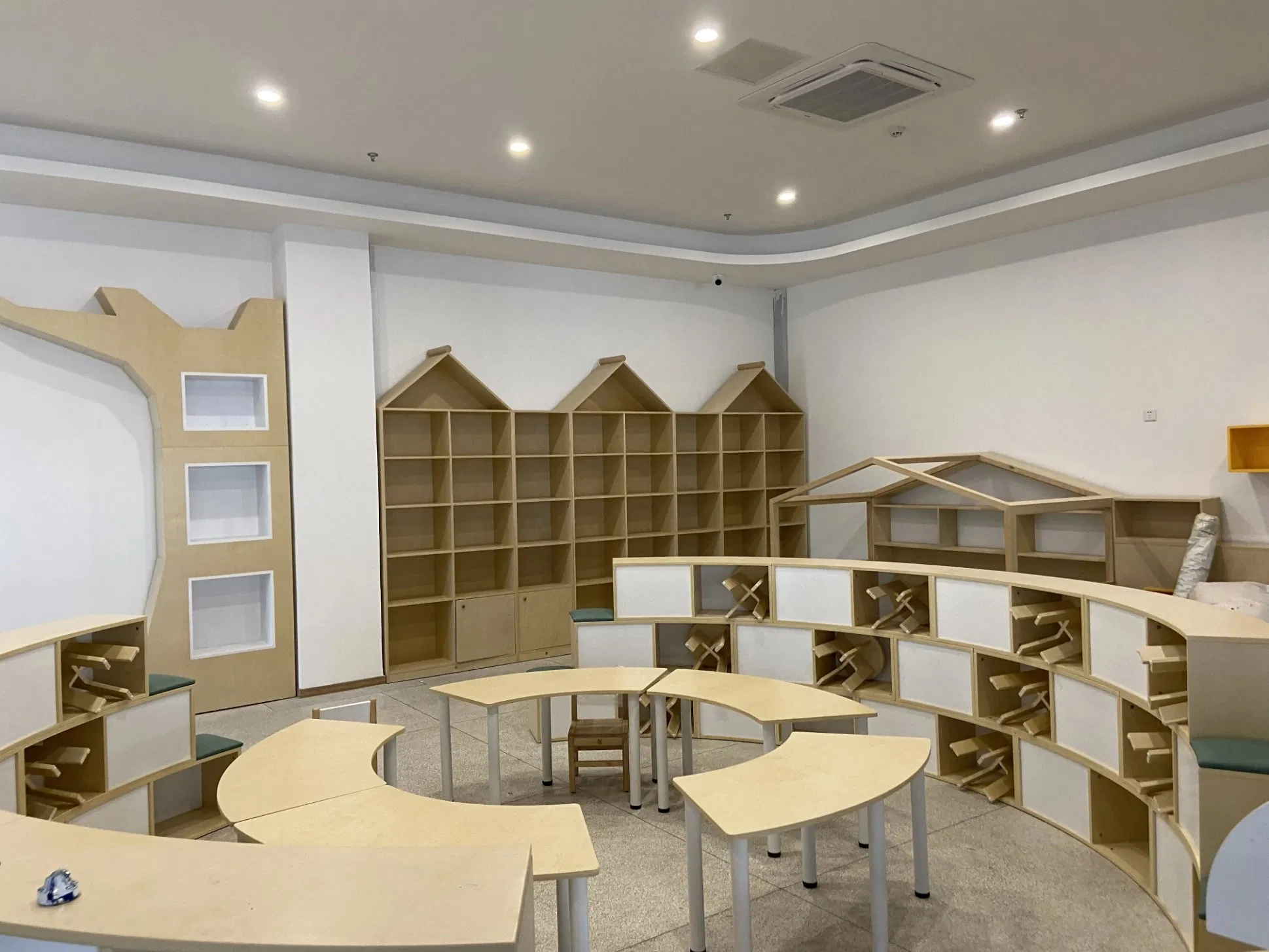 EMA Solid Modern Open Toy Storage Organizer for Toddlers with En71 Compliant