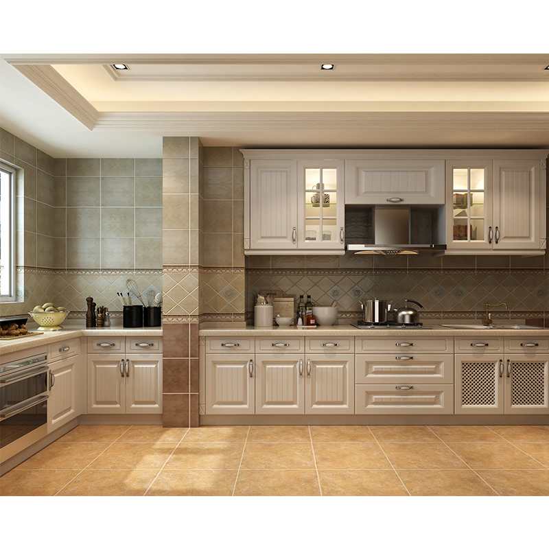 Cbmmart Solid Wood Pine Kitchen Storage Cabinet Kitchen Furniture Unit in China