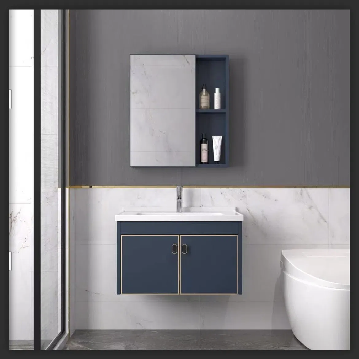 Versatile Multi Room Compatible Laundry Powder Room Bathroom Cabinet