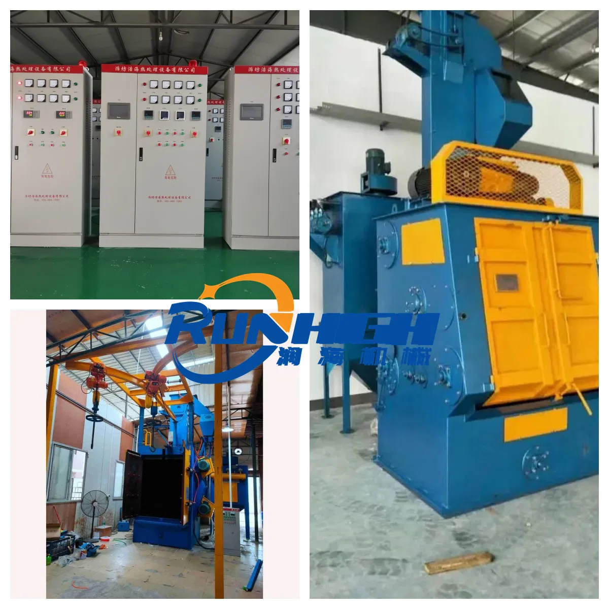 Hot Blasting Machine Q32/Gn Series Apron Wheel Shot Blaster