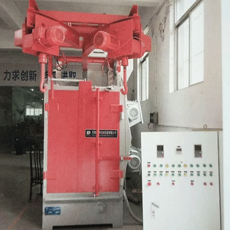 Megaflow Hook Type Shot Blasting Machine High Throughput