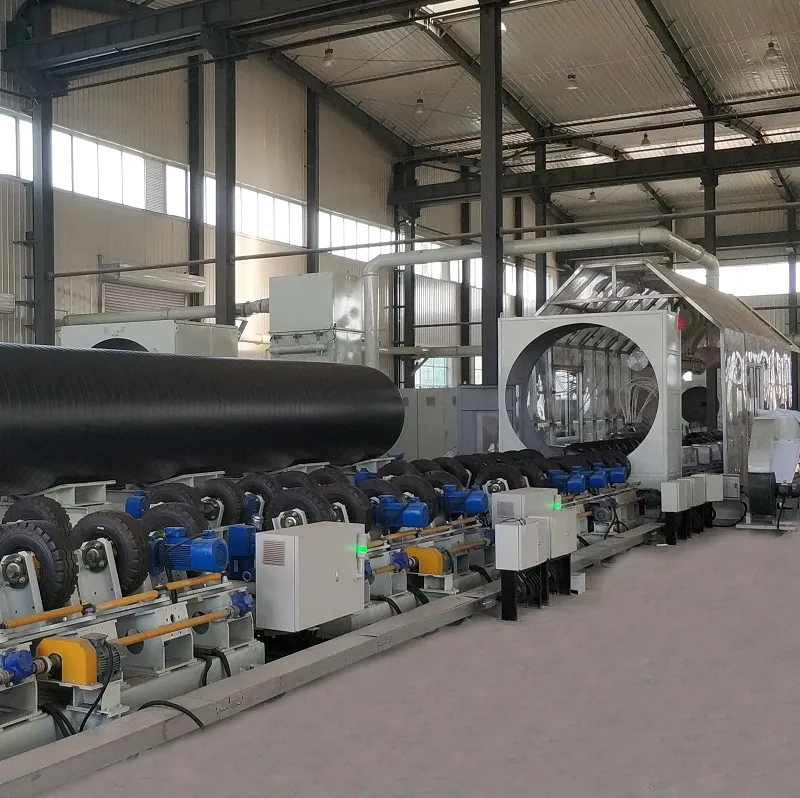 Steel Pipe Insulation Spraying Production Line