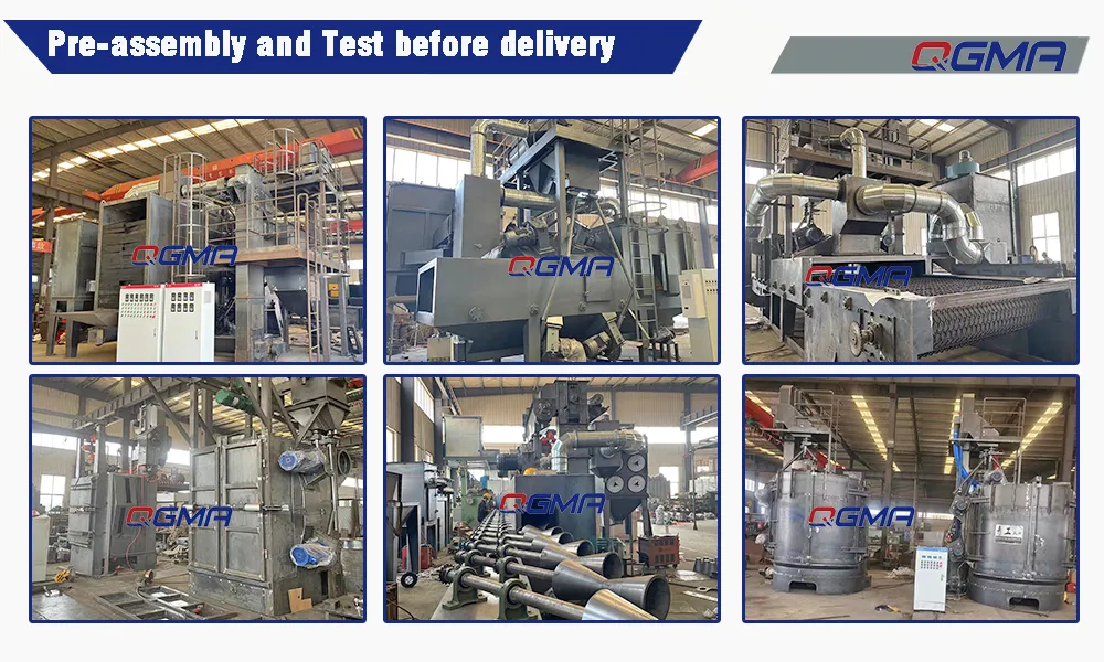 Large View Shot Blasting Machine