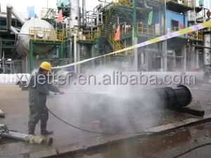 Power Plant Boiler Tube Cleaning System with Heavy Duty High Pressure Cleaner