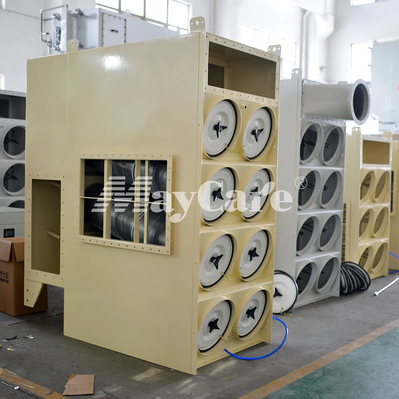 Maycare Industrial Dust Collector System for Shot Blasting Applications