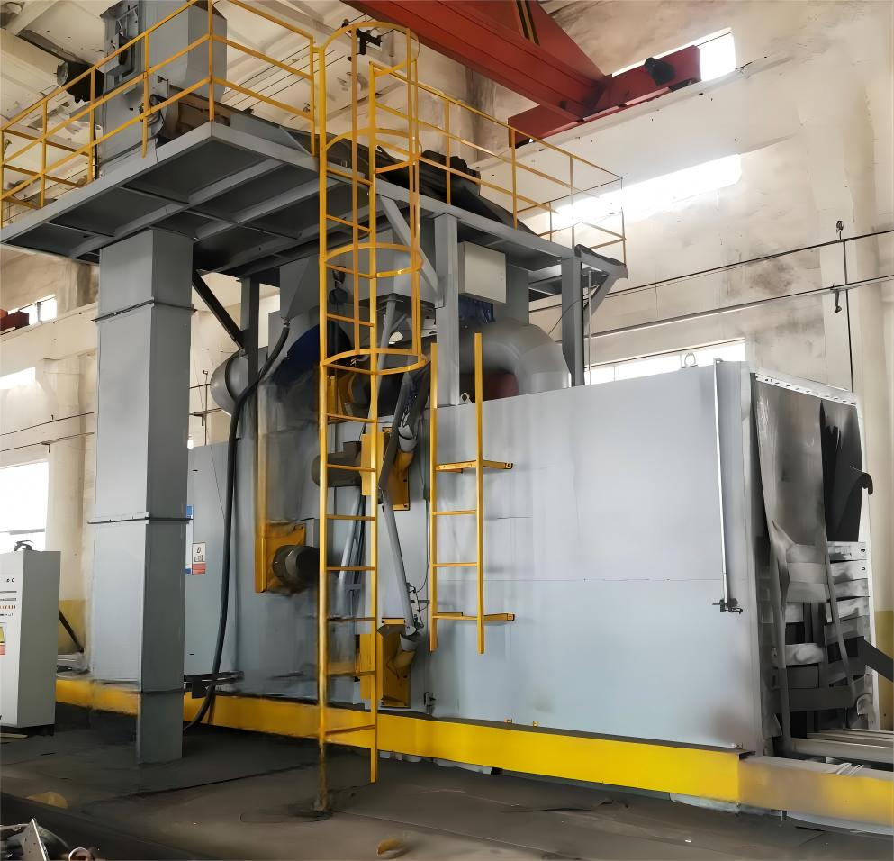 High-Efficiency Roller Conveyor Shot Blasting Machine for Rust Removal