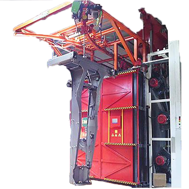 Factory Price High Pressure Centrifugal Die Casting Steel Fabricators Hook Type Hanger Shot Blasting Machine/ LPG Gas Cylinder