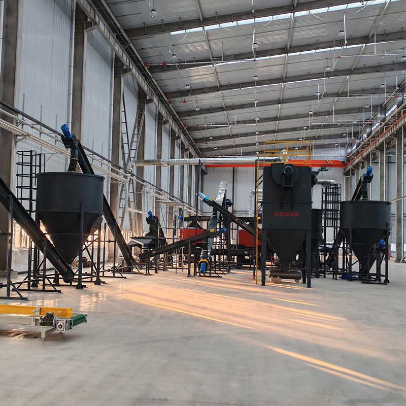 Heavy-Duty Gfrp Shredding System for High-Abrasive Glass Fiber Waste Recovery