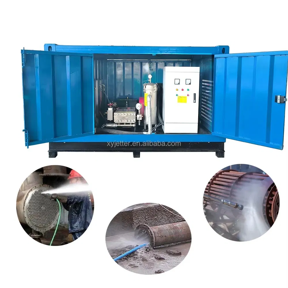 High Pressure Water Jetting System for Cold Water Boiler Tube Cleaning