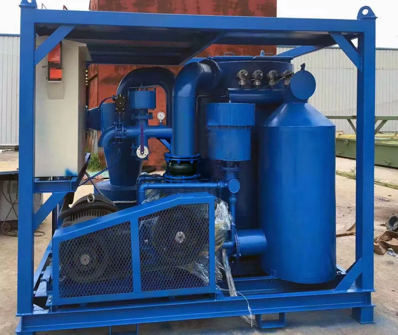 Abrasive Vacuum Recovery Blast and Recovery System