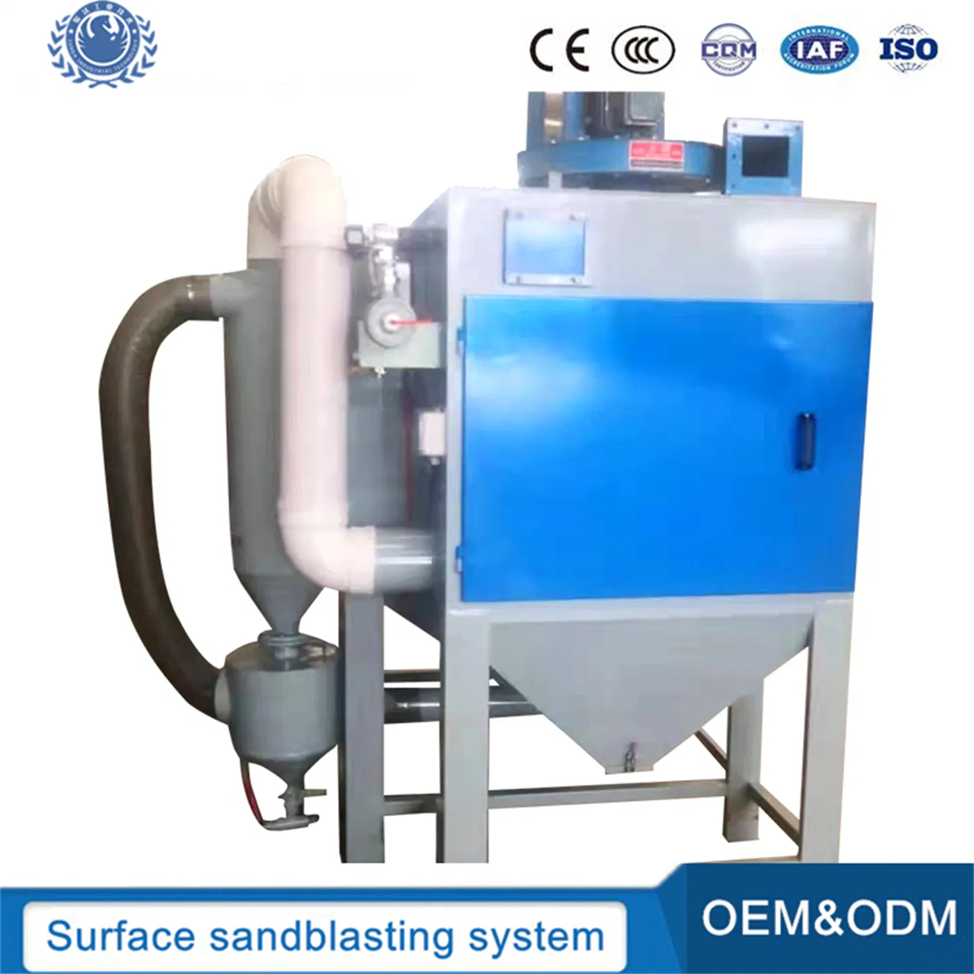 Wet Sand Blasting Cabinet Water Vapour Sandblasting Machine