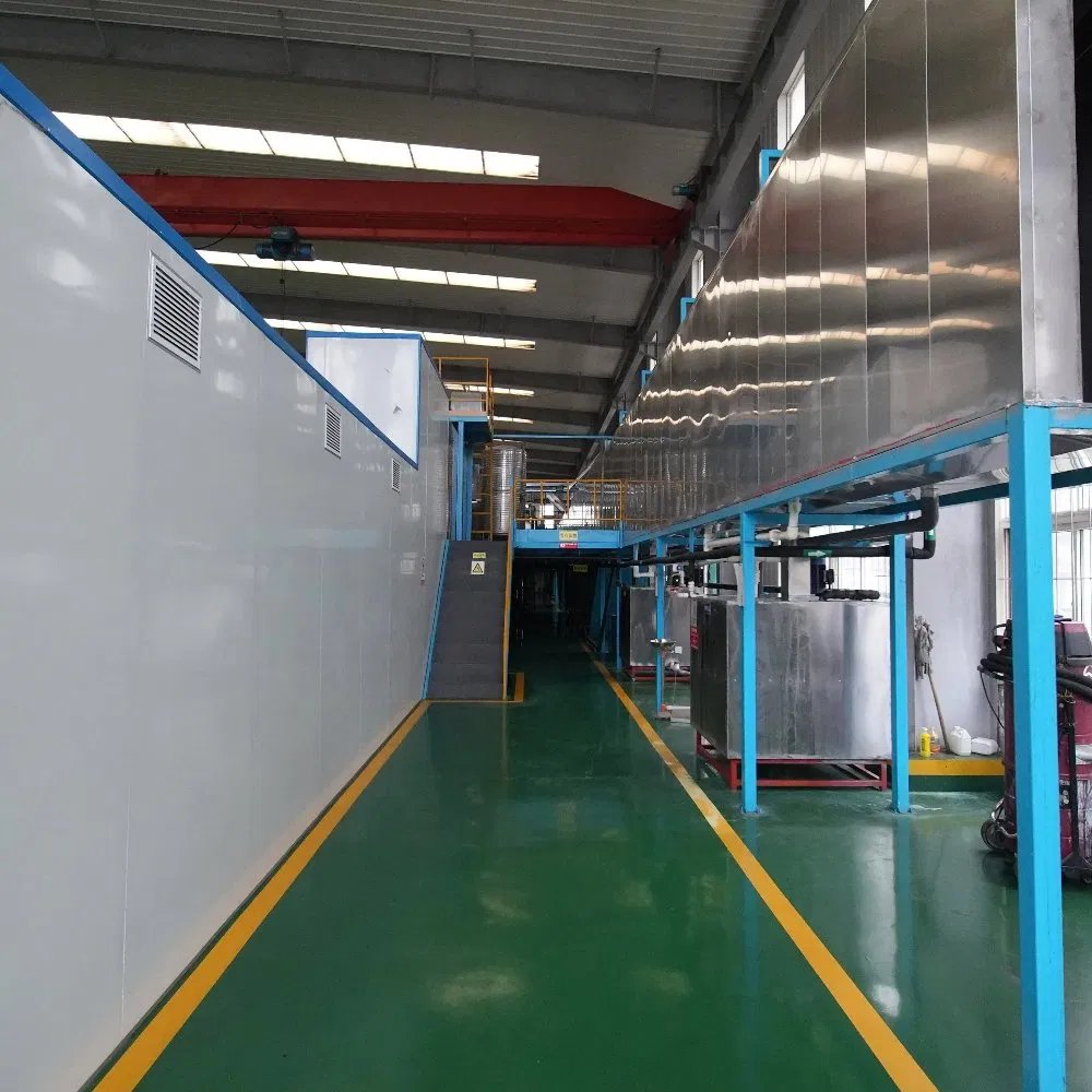 Automatic Metal Surface Finishing Line with Shot Blasting and Coating