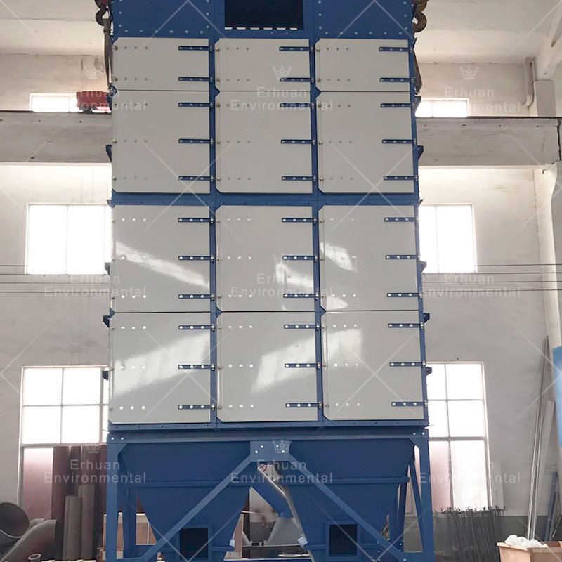 Flat Baghouse Industrial Dust Extraction System Equipment Dust Fume Extraction Hoover Concrete Dust Extraction