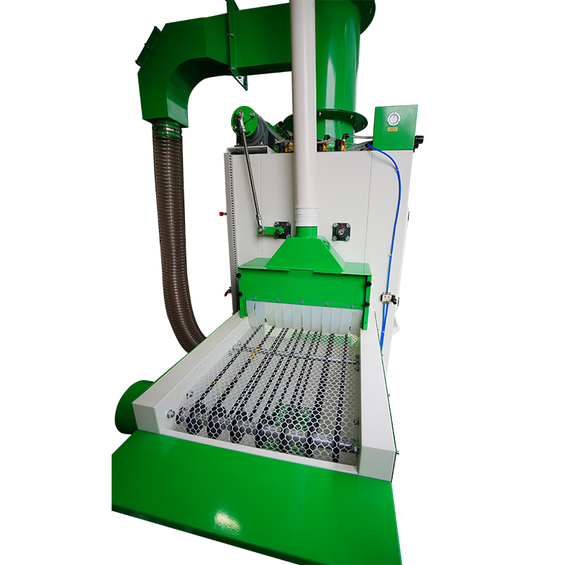 Automatic Sandblasting Machine Conveyor Belt Sand Blasting System for Rust Removing