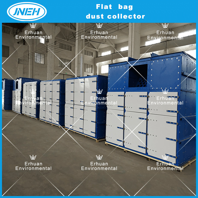 Flat Baghouse Dust Collection Machine Air Cleaning Equipment Industrial Dust Collector System