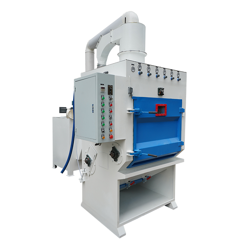 Rubber Belt Blast Machine Automatic Tumble Blasting Machine