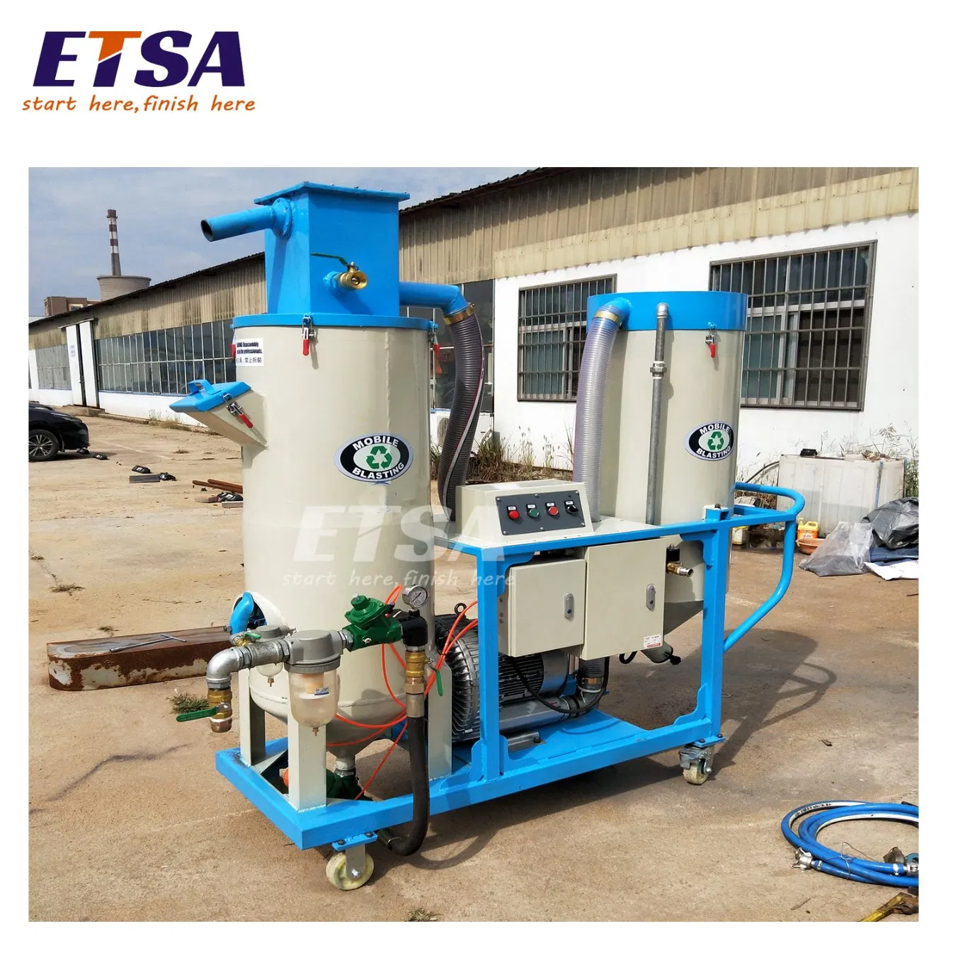 Blasting Abrasives Vacuum Suction Vacuum Recovery System