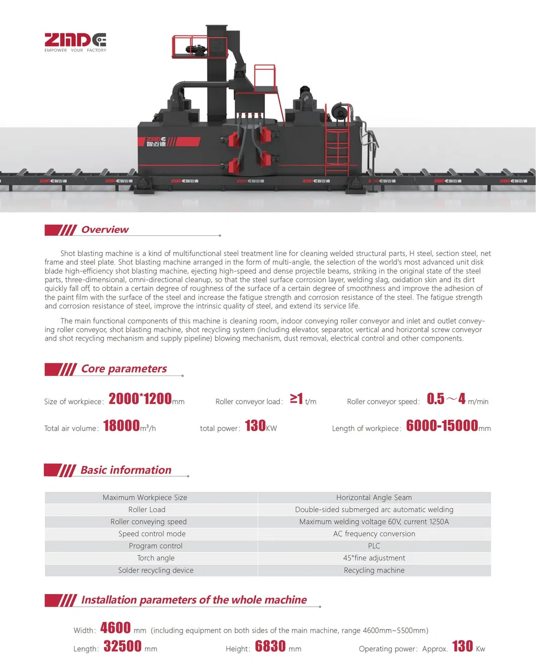 Technical Specs Diagram