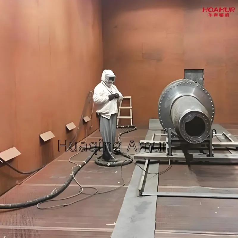 Shot Blasting Room Detail 5