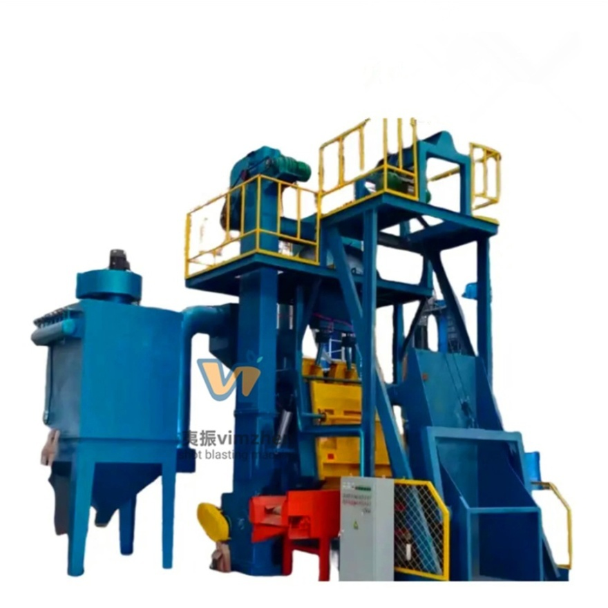 Hot Sale Q35 Small Castings Forging Parts Cleaning Rotary Table Turnable Type Shot Blasting Machine