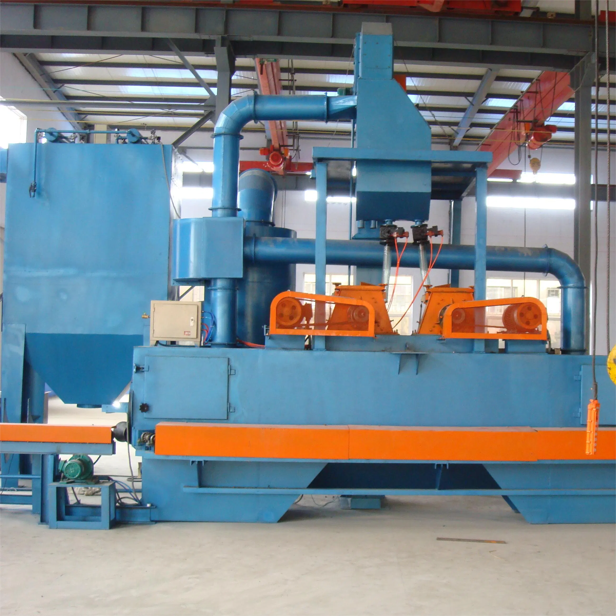 Q698 Roller Conveyor Shot Blasting Machine for Steel Plate