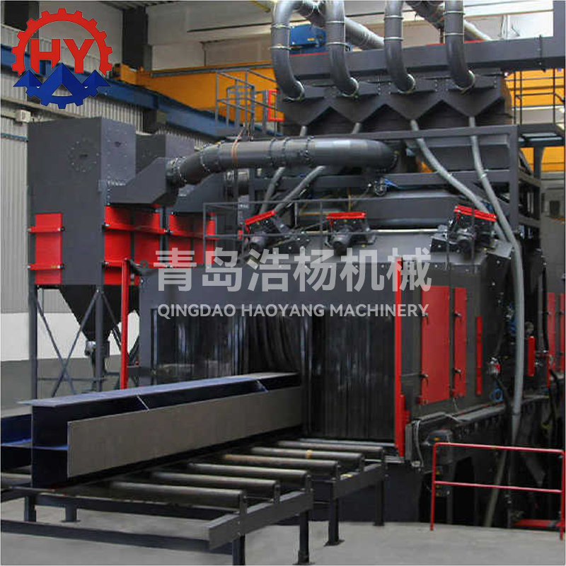 Automated Eco-Efficient High-Intensity Shot Blasting Machine for Steel Plate Cleaning