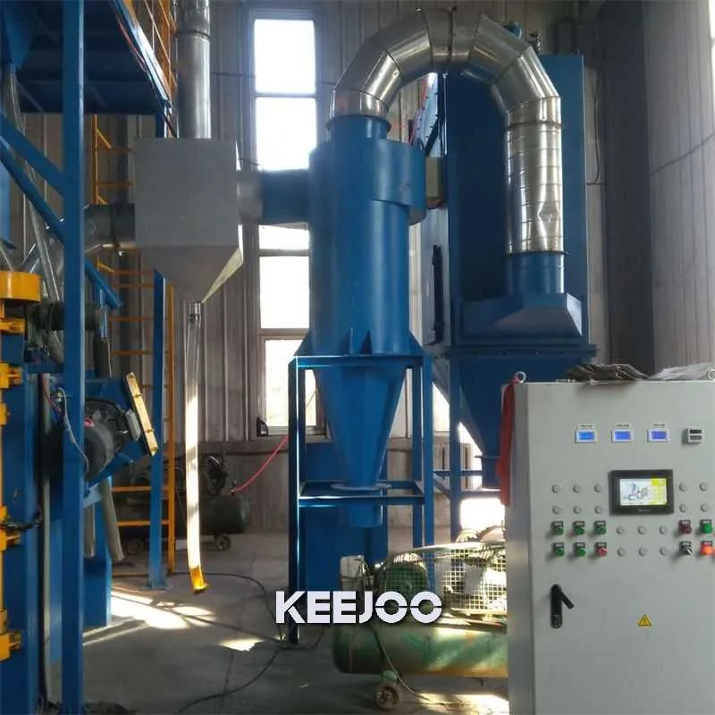 Turn Table Type Shot Blasting Machine