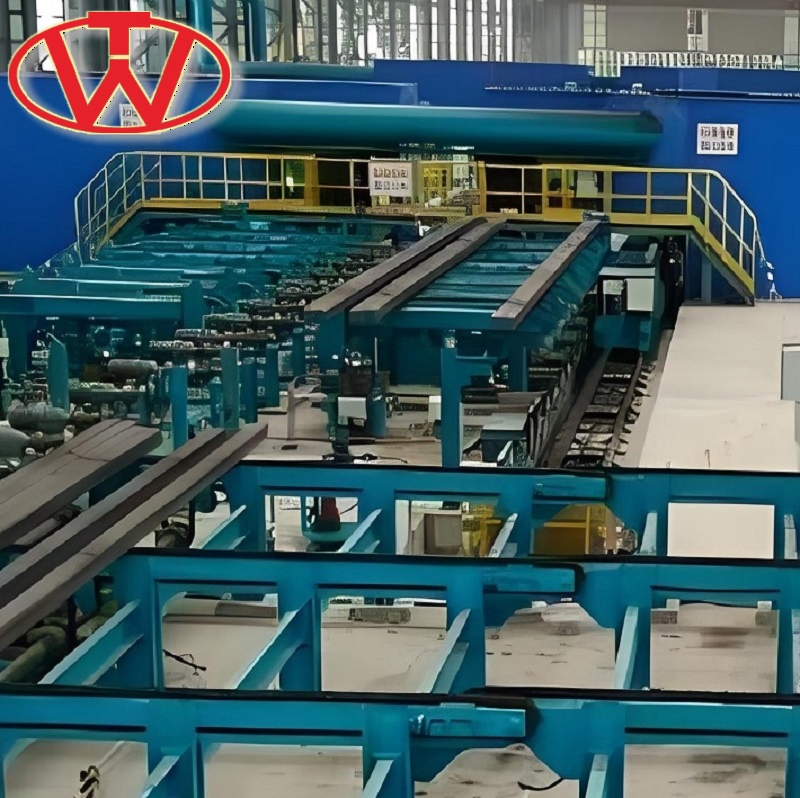 Square Round Steel Pipe Straight Through Shot Blasting Machine for Burnishing Deflashing