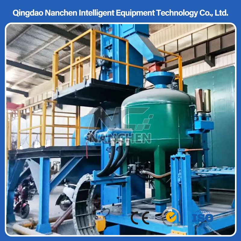 High Efficiency Automatic Surface Cleaning Steel Pipe Outer Wall Roller Conveyor Shot Blasting Machine