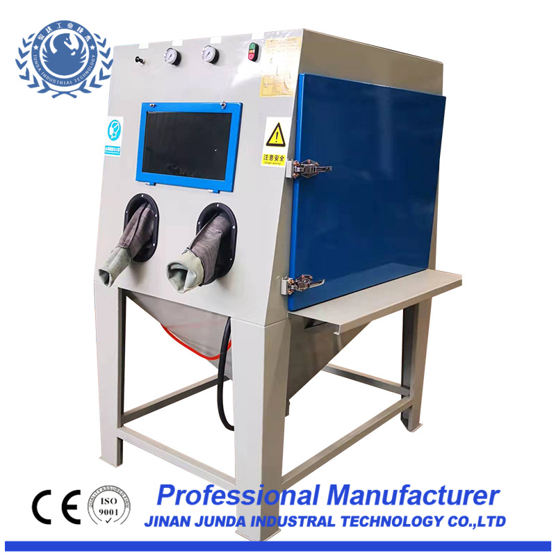 Dustless Stripping Surface Cleaning Manual Wet Sand Blasting Cabinet Machine Cabinet
