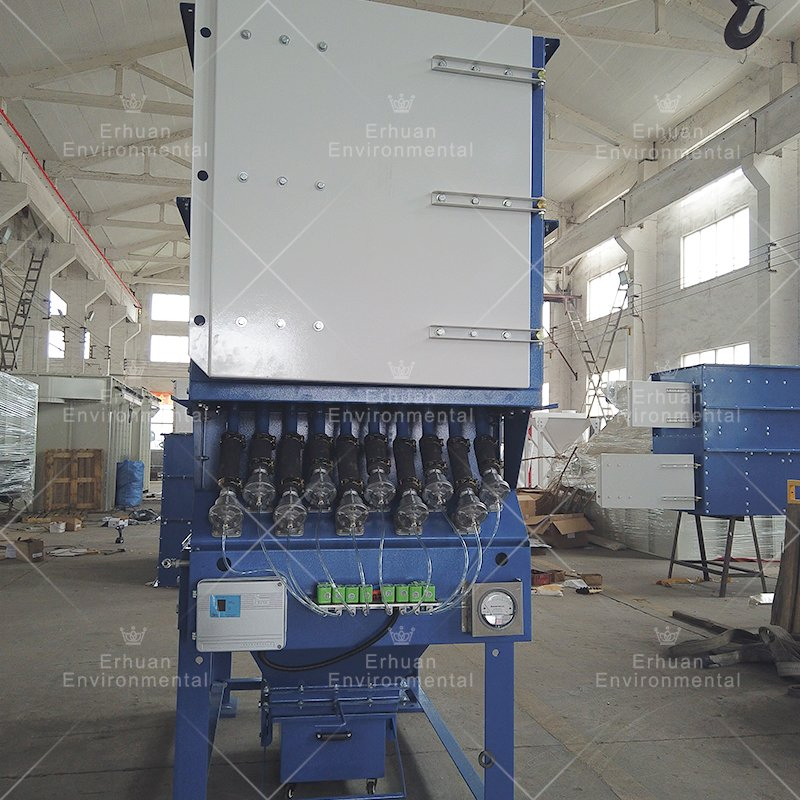 Factory Price Flat Baghouse Dustcollector Air Collection System Pulse Jet Extractor Bag Type Filter Machine Industrial Dust Collector