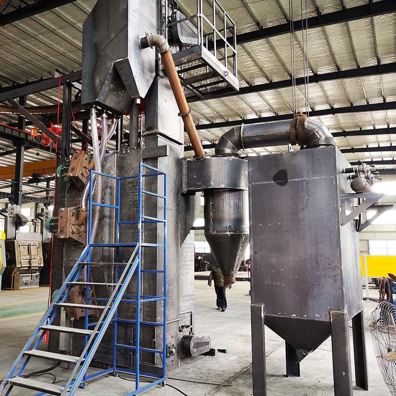 Manufacturer Supply Q37 Hanger Hook Type Shot Blasting Machine for Sale.