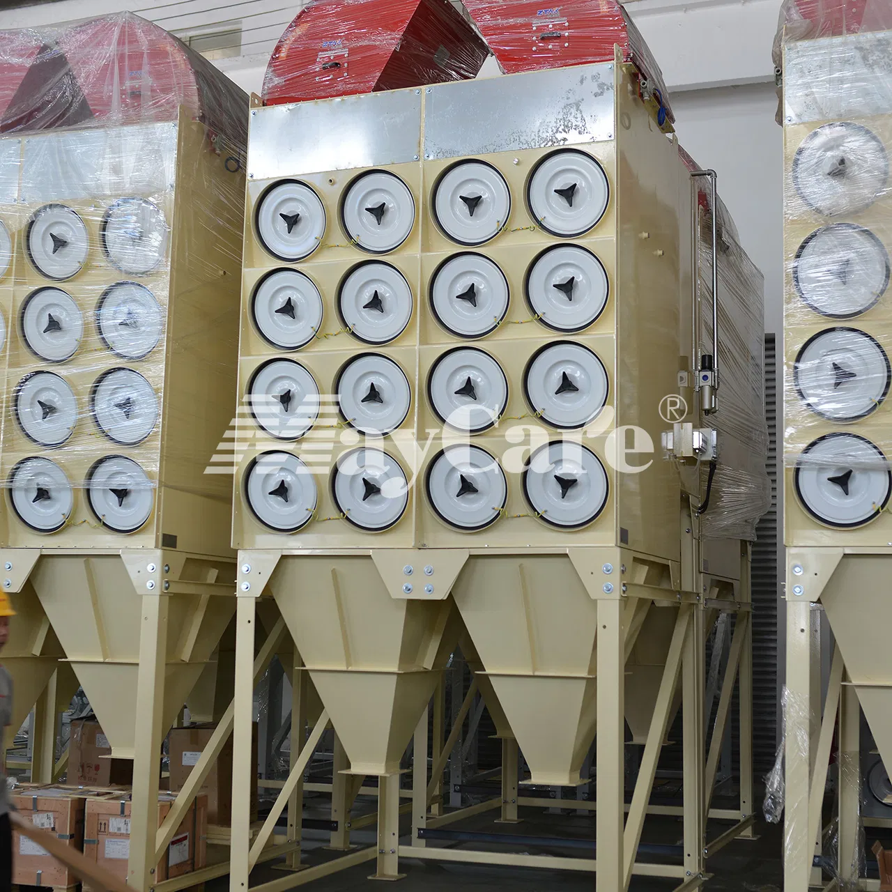 Maycare High Capacity Dust Filtration System for Shot Blasting Tasks