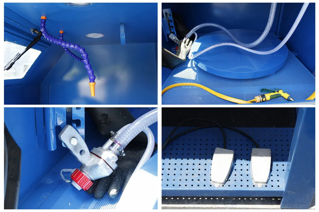 Dustless Blasting Feature