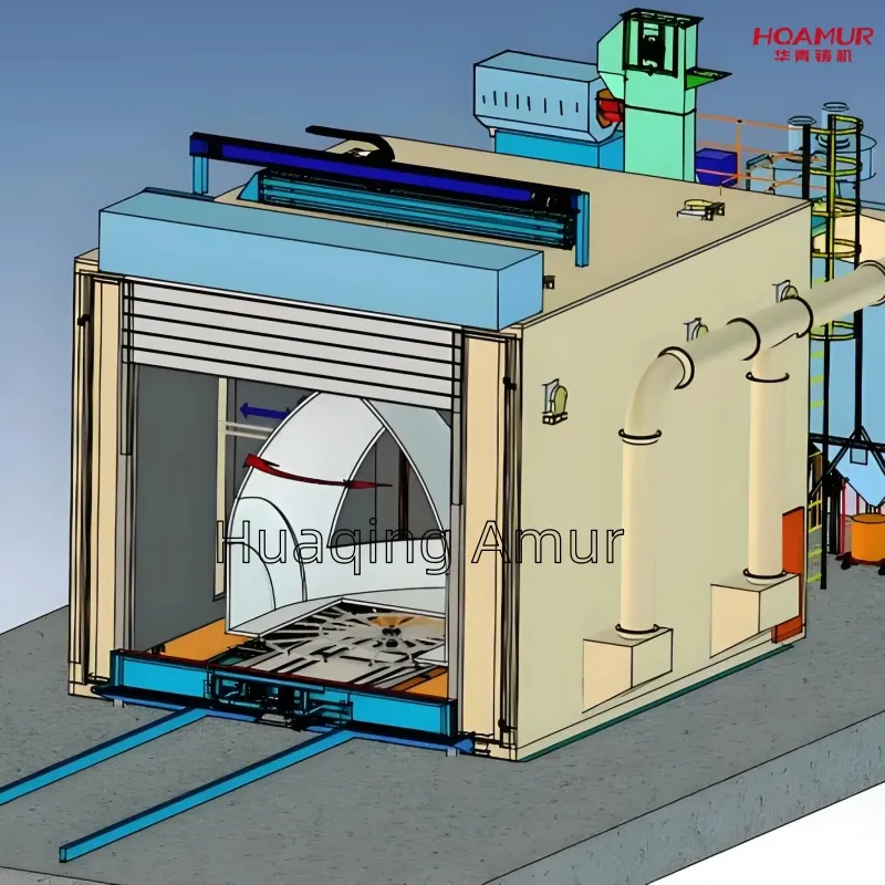 Shot Blasting Room Detail 3
