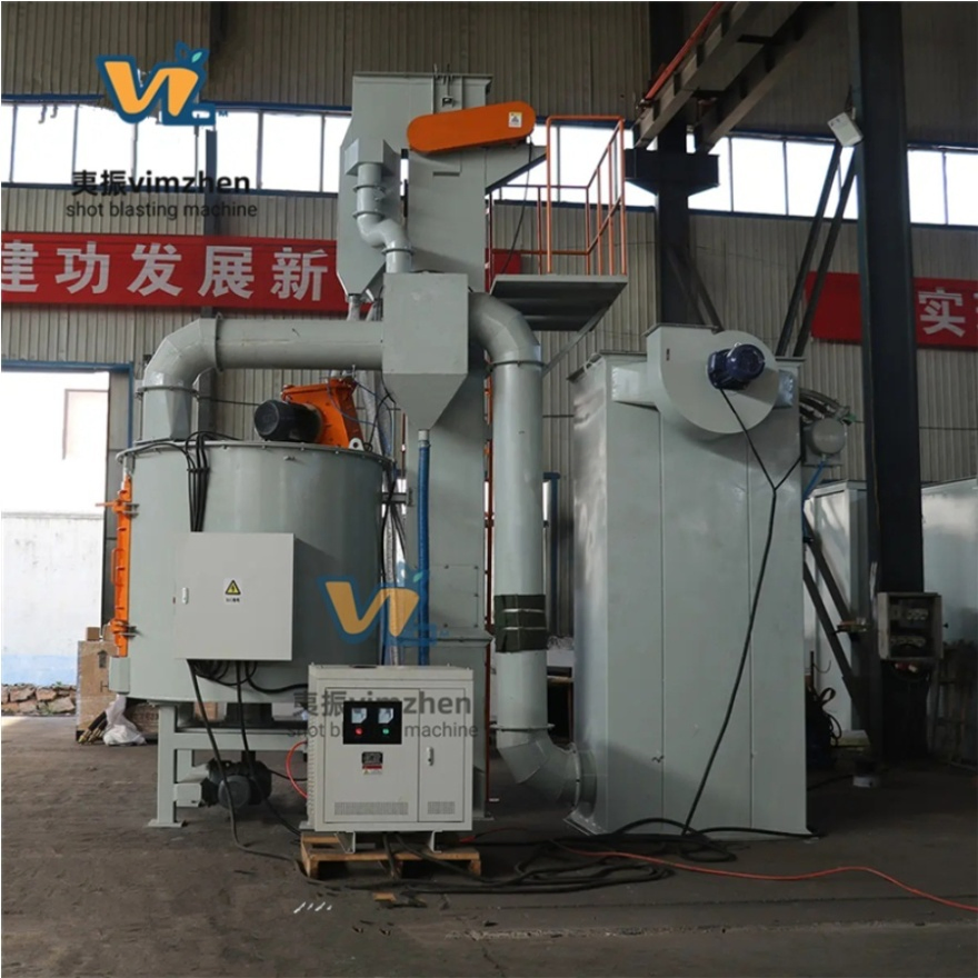 Hot Sale Q35 Small Castings Forging Parts Cleaning Rotary Table Turnable Type Shot Blasting Machine