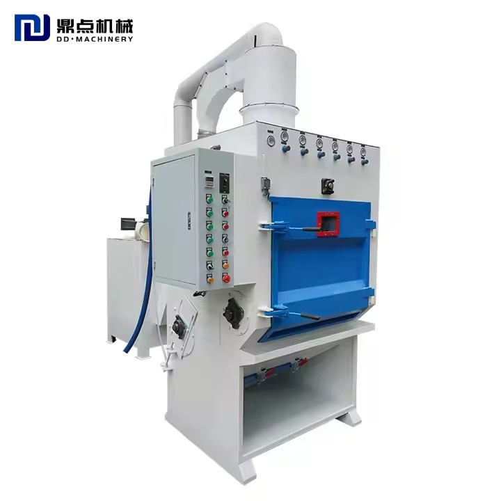 High Efficiency Automatic Sandblasting Machine Continuous Conveyor Blasting System