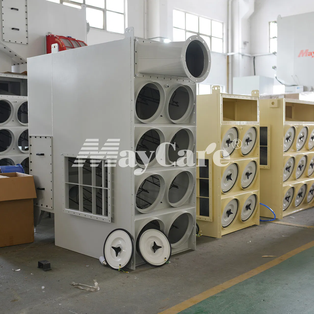 Maycare Industrial Dust Collector System for Shot Blasting Applications