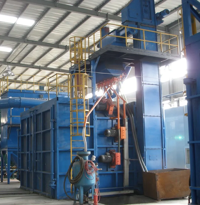 Trolley Type Shot Blasting Machine
