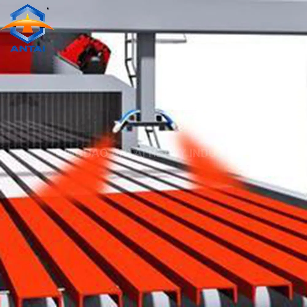 H Beam Shot Blasting Machine and Automatic Coating Line