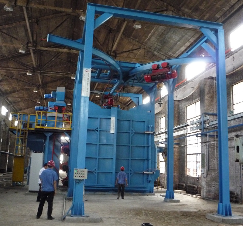 Electric Double Hook-Type Abrator Shot Blasting Machine for Casting and Burnishing