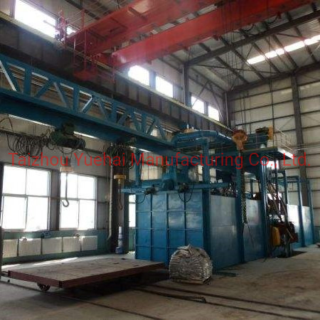 Hook Type Shot Blasting Machine for LPG Cylinder Manufacturing