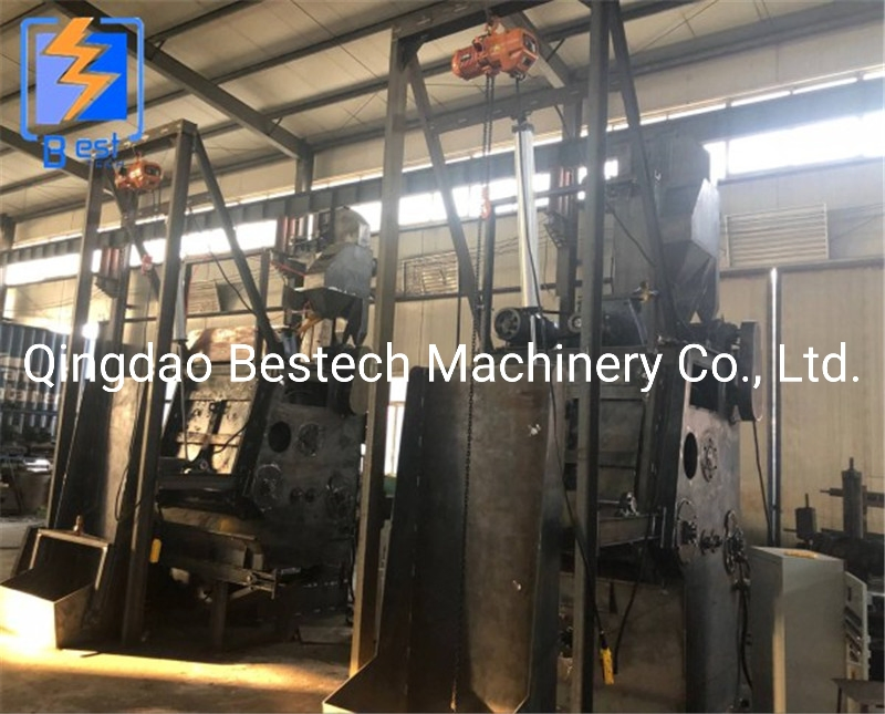 Steel Belt Tumble Blast Machines for Cleaning Steel Aluminum Brass Bronze Pressed Parts