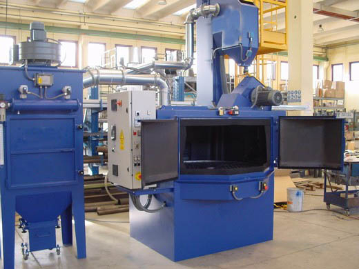 Rotary Table Type Shot Blasting Machines