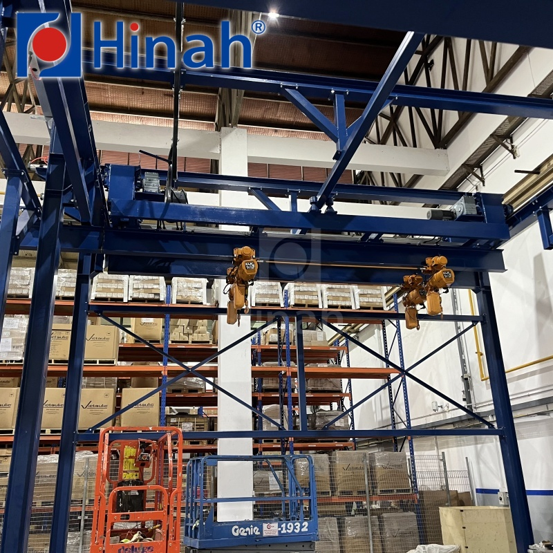 Automatic Shot Blasting Pretreatment P&F Long Profile Powder Coating Line Turnkey Solutiuon