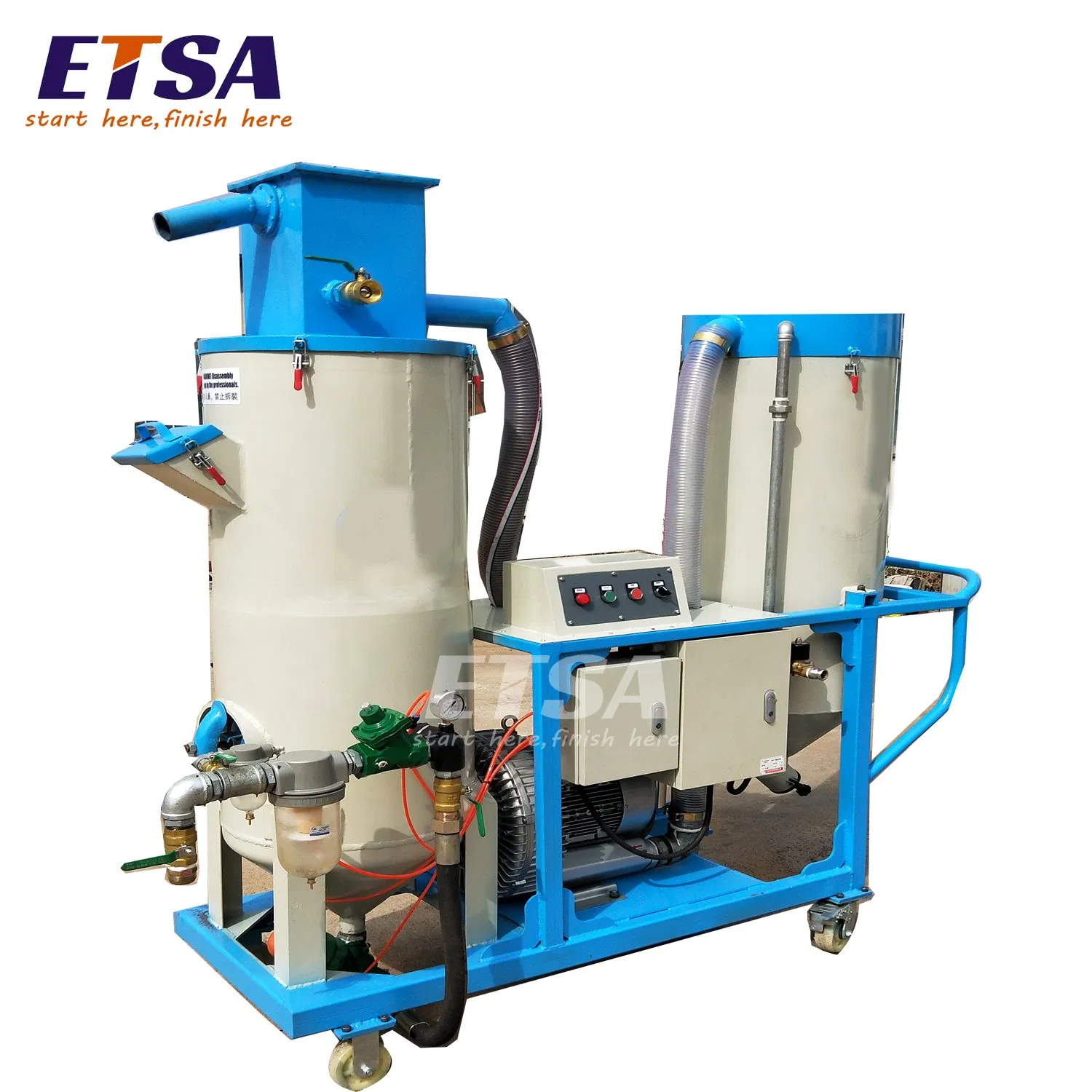 Vacuum Blaster Portable Abrasive Blast and Recovery System Manufacturer