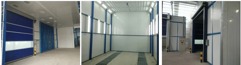 Sandblasting Booth Layout